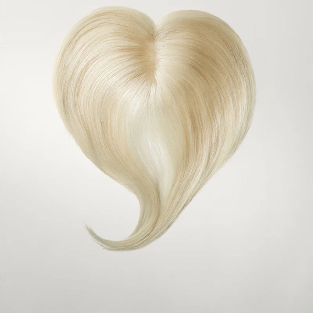Luxy Hair Platinum Blonde Clip in Bangs. New without original box. Never used
